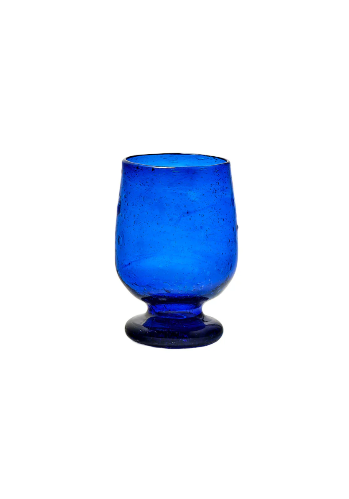 Set De 2 Verres Gobelet Bleu - Bitossi Ceramiche