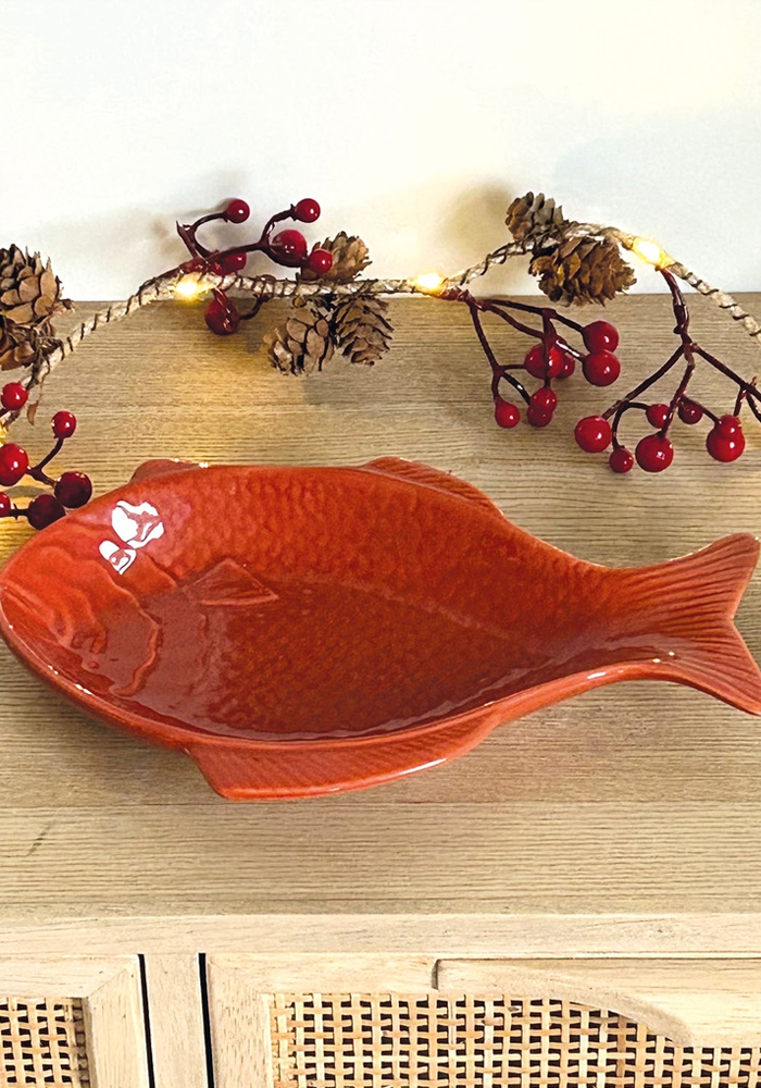 Vide-Poche Poisson Terracota - Blush Sélection Décoration