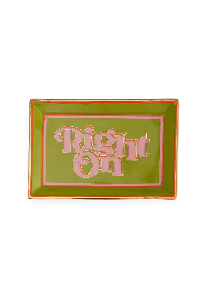 Vide Poche Rectangle Right On - Jonathan Adler