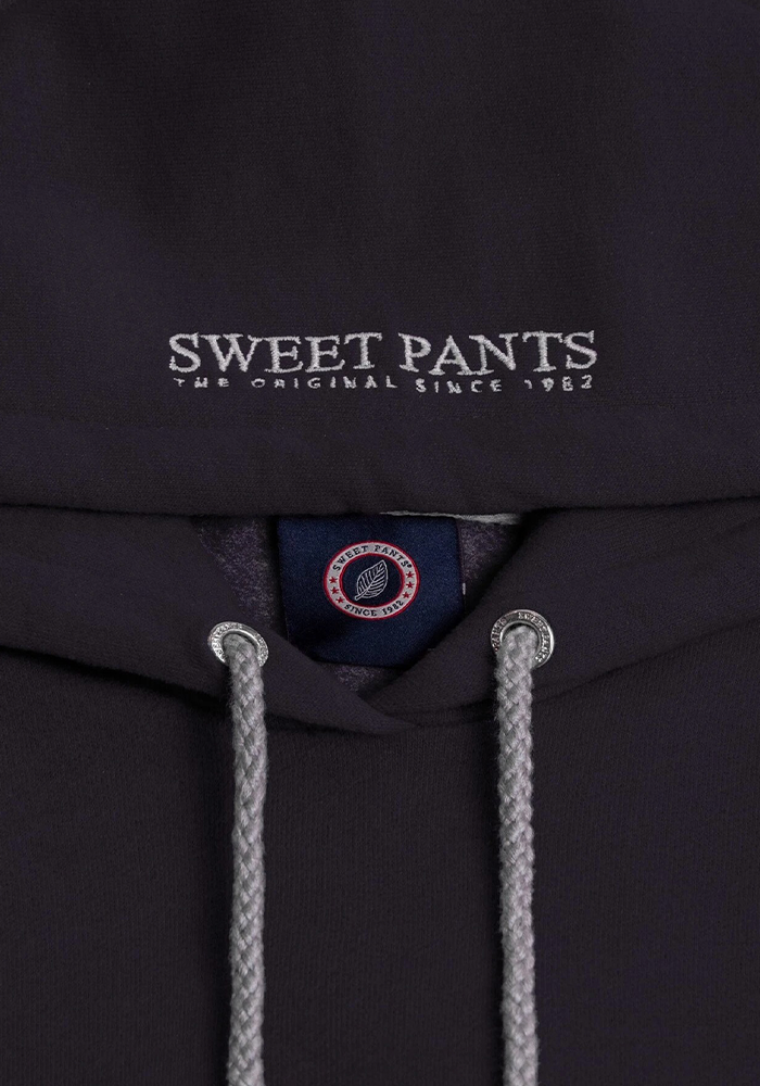 Sweat Wide Hood - Navy - Sweet Pants