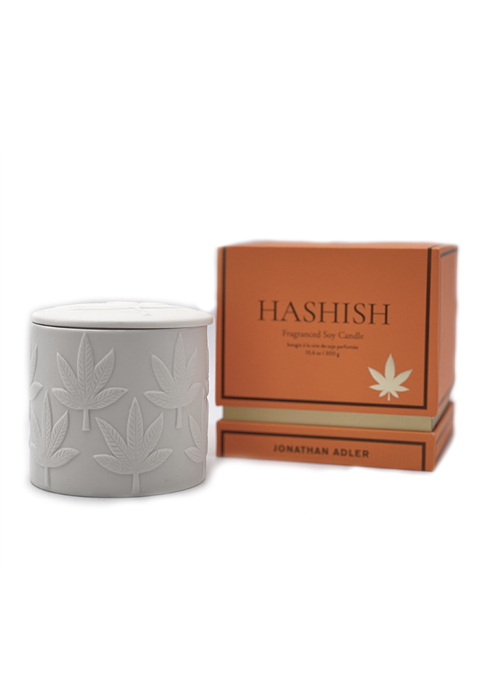 Bougie Hashish Avec Couvercle - Jonathan Adler