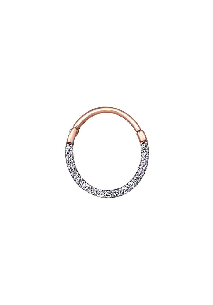 Piercing Hoop Diamants Blancs - Kismet By Milka