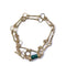 Bracelet Or Necklace Deva Multitours Chrysocolla