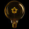 Amber Glass Star Bulb
