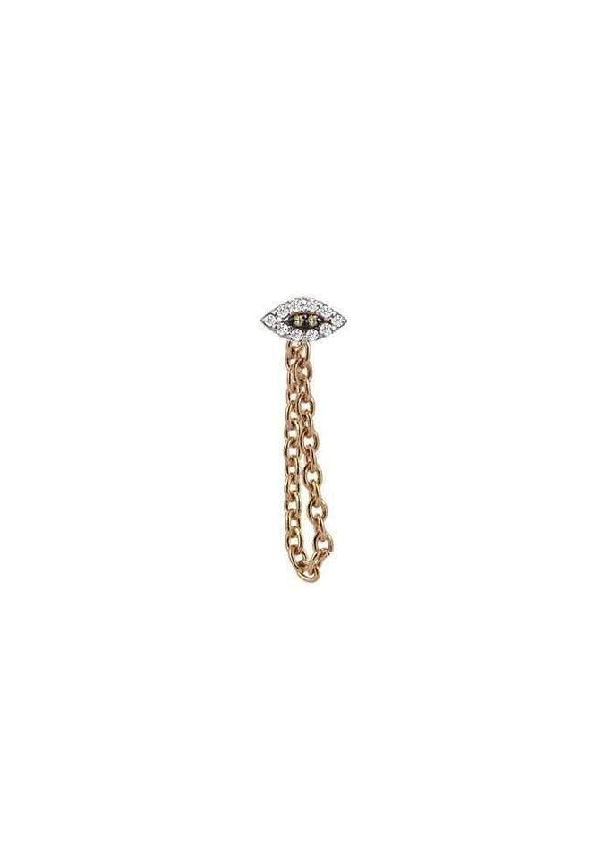  Boucle D'Oreille "10th EYE Haven Chain"