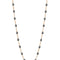 Yellow Gold Necklace - Resin Pearls (4 Different Colors To Choose)