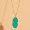Belice collar turquesa