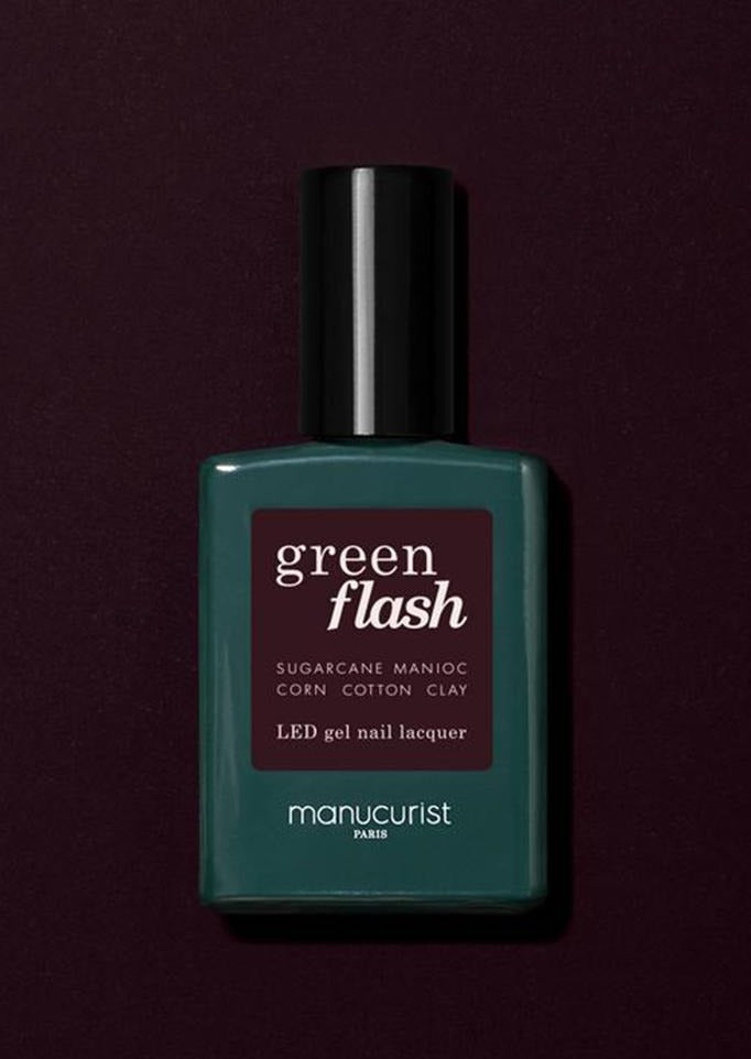  Vernis A Ongles GREEN FLASH "Hollyhock"