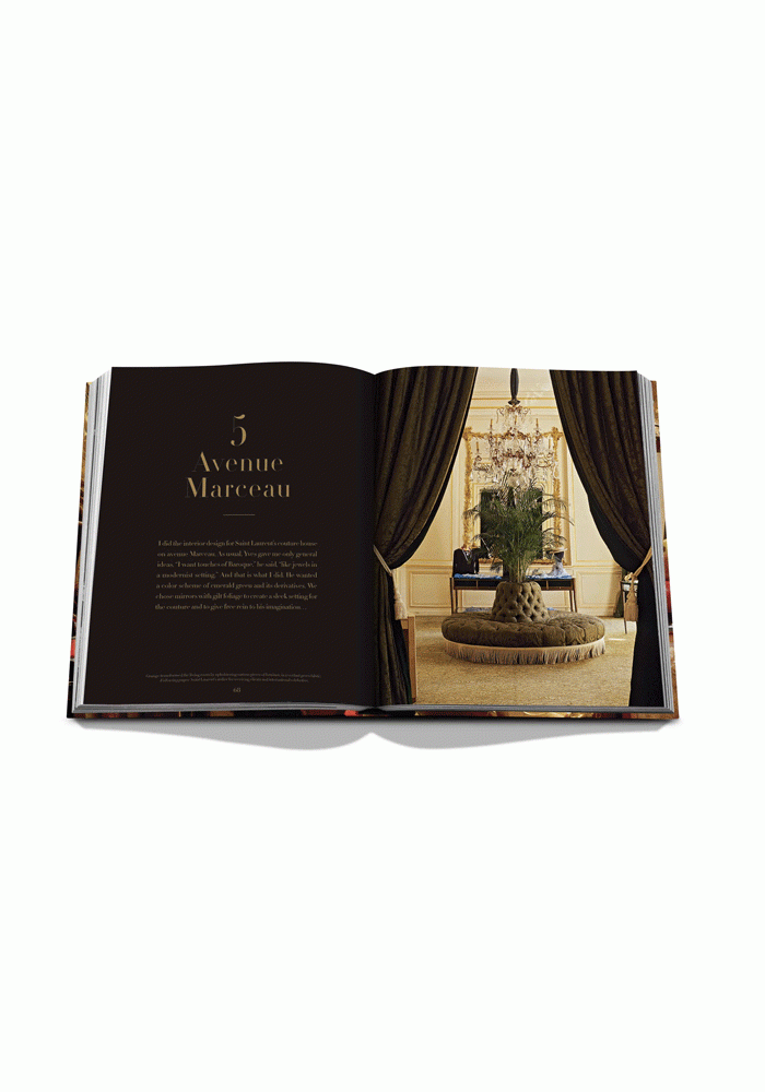 Livre Yves Saint Laurent At Home