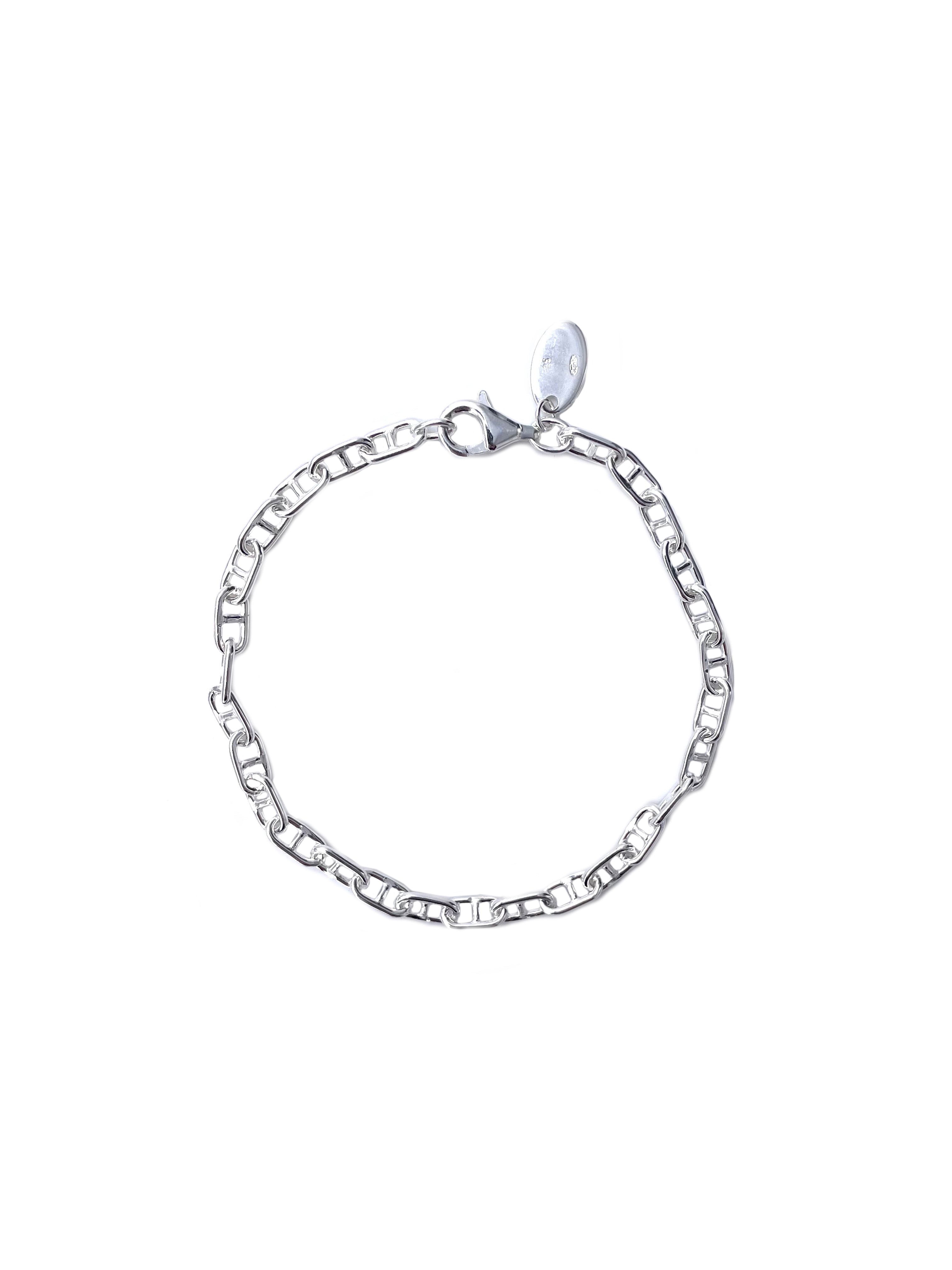  Bracelet Chaine Nº4 Argent