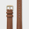 Caramel Smooth Leather Watch Strap