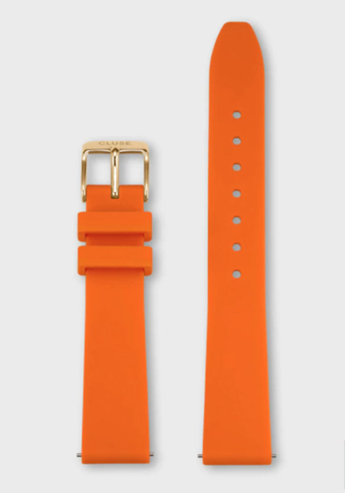 Bracelet De Montre Silicone Orange - Cluse