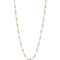 Yellow Gold Necklace - Resin Pearls (4 Different Colors To Choose)