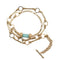 Bracelet Or Necklace Deva Multitours Amazonite