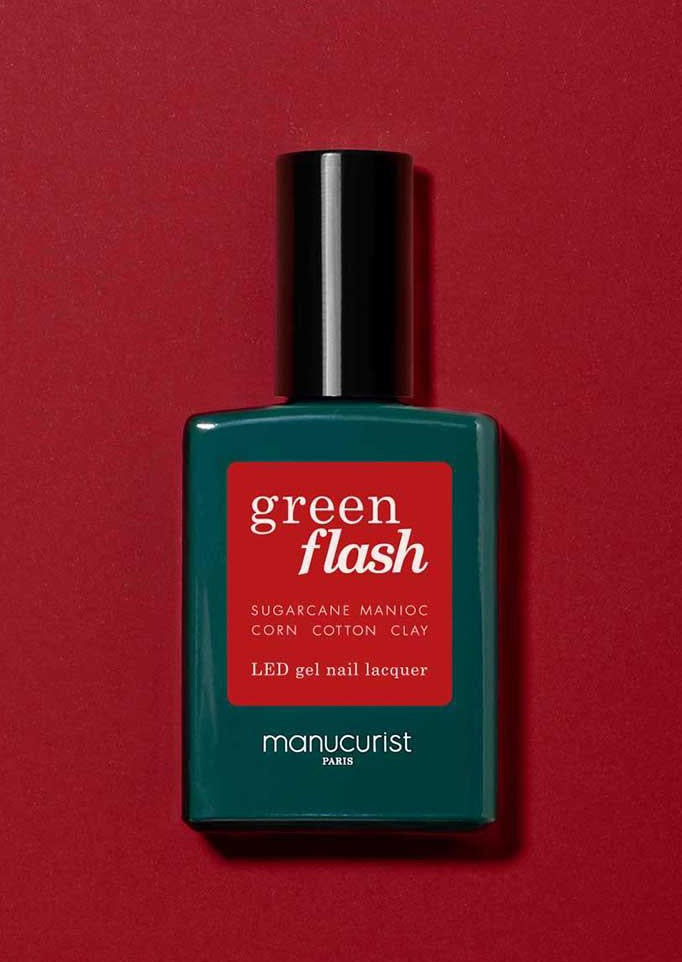Vernis À Ongles Semi Permanent Green Flash Pomegranate - Manucurist