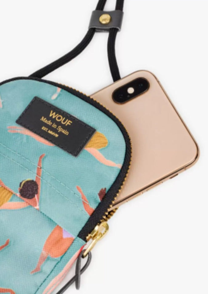  Pochette Phone Bag "Swimmers"