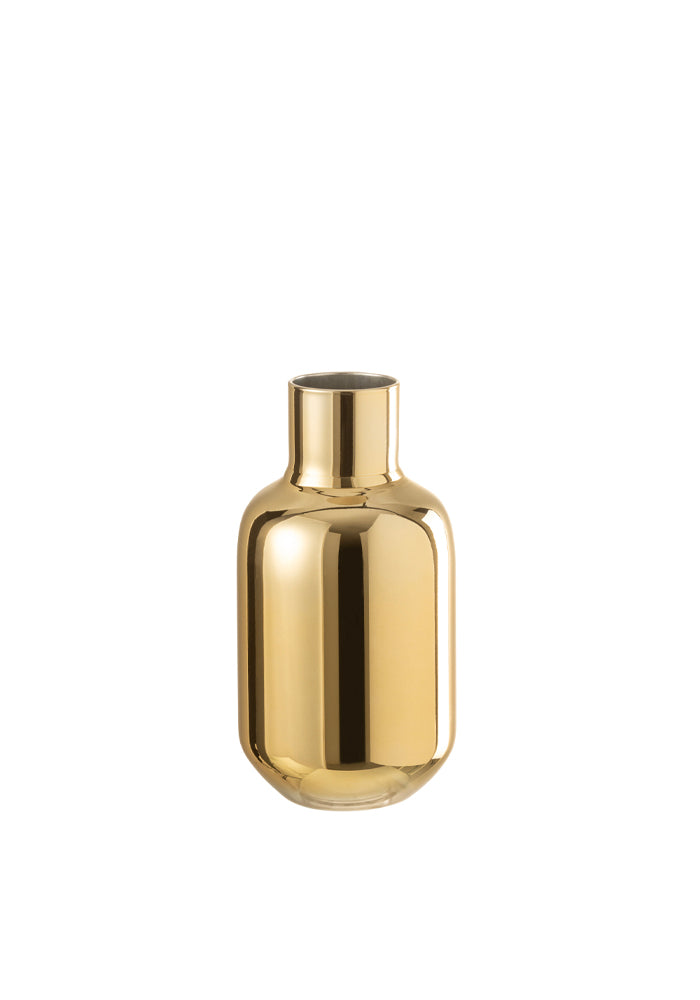 Golden Bottle Vase Small