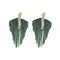 Pendientes Phoebe Verde